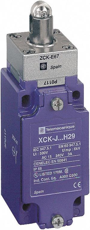 TELEMECANIQUE SENSORS XCKJ167H7 Heavy Duty Limit Switch, Plunger, Roller,