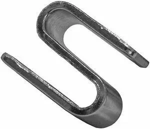 Silver Shelf S Hook, Stainless Steel, Stainless Steel Finish, 8 PK