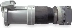 HUBBELL WIRING DEVICE-KELLEMS HBL360CS1W Watertight Pin & Sleeve Connector, 60