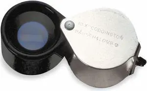 BAUSCH + LOMB 81-61-41 Magnifier,20X,Coddington