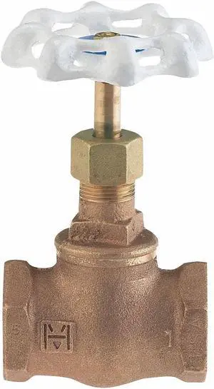 MILWAUKEE VALVE UP502 1 Globe Valve,1 In.,Low Lead Bronze