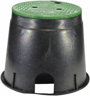 NDS 111BC Valve Box,Round,11-5/8in.Hx12-7/8in.W