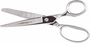 HERITAGE G108B Straight Trimmer, Blunt Tips, 8-Inch