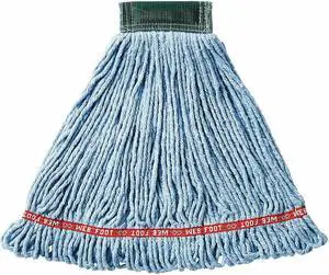 Rubbermaid Side Gate Synthetic String Mop Head, Blue   FGA25206BL00