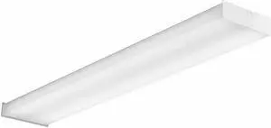 LITHONIA LIGHTING SBL4 LP840 LED Wraparound Fixture,4000K,White