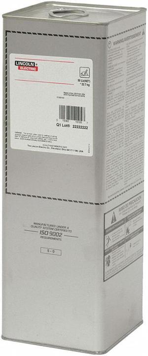 14" Stick Electrode 1/4" Dia., AWS E6010, 50 lb. LINCOLN ELECTRIC ED010203