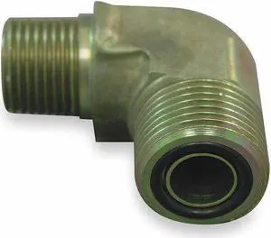 EATON AEROQUIP FF2032T1008S Adpt,MaleORS-MNPT,13/16-16,1/2-14,El