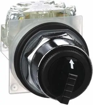 SCHNEIDER ELECTRIC 9001KS43BH13 Non-Illum Selectr Swtch,30mm,3 Pos,Lever