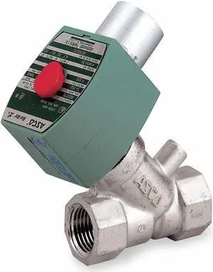 REDHAT EF8210G015 Solenoid Valve, 2-Way, 2-Position, Normally Closed, 1/2 in