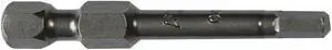 APEX AM-3MM-5PK Power Bit,Metric,1/4",PK5