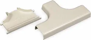 WIREMOLD 415 Tee Fitting, Ivory, 400 Series