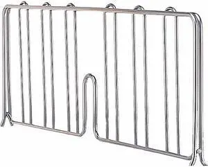 QUANTUM STORAGE SYSTEMS DIV36S-2 Shelf Divider 36"W, Stainless Steel, 2PK