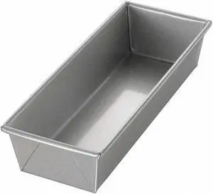 CHICAGO METALLIC 40491 Bread Pan,Single,Plain,12-1/4x4-1/2