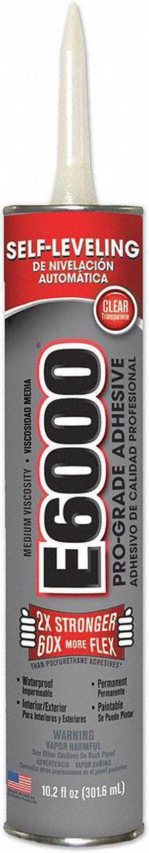 E6000 Clear Adhesive,  10.2 oz.,  Cartridge,  General Purpose 10.2 oz. 232021