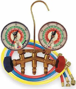 JB INDUSTRIES M2-22231 Manifold Gauge, 2-Valve