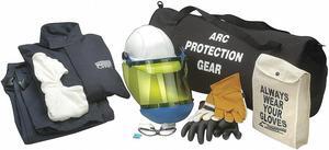 12.0 cal./cm2 Arc Flash Protection Clothing Kit, 2-HRC, Navy, 3XL