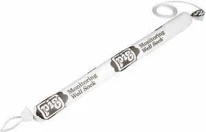 PIG SKM401 Sorbent Sock, 4 gal, 1 1/2 in x 18 in, Oil, White, 30 PK
