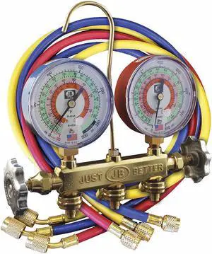 JB INDUSTRIES 22246 Charging Manifold,Secure Seal Hose
