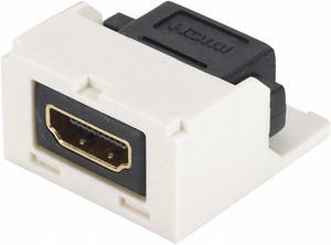 PANDUIT CMHDMIWH HDMI Coupler Module,Mini-Com,White