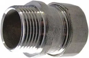 CALBRITE S21000MC00 Compression Male Cnnctr,1in,1-27/32inL