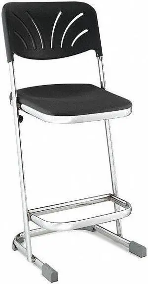 Ergonomic Home Office Elephant Z Stool With Blow Molded Seat And Backrest 24"