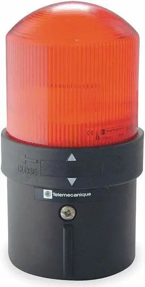 SCHNEIDER ELECTRIC XVBL8G4 Warning Light,Strobe Tube,Red,120VAC
