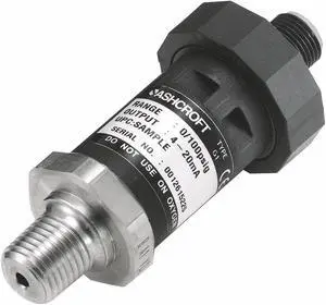 ASHCROFT G17M0242EW100# Pressure Transducer,Range 0 to 100 psi,