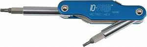 KLEIN TOOLS 32539 10-Fold Metric Hex Screwdriver/Nut Driver
