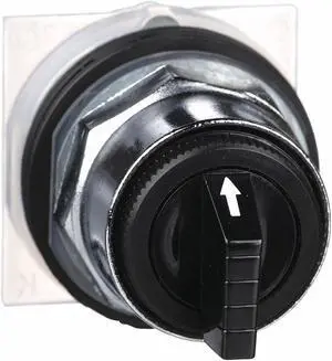 SCHNEIDER ELECTRIC 9001KS52B Non-Illum Selector Swtch,30mm,3 Pos,Levr