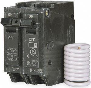 GE THQL21WY20 Molded Case Circuit Breaker, THQL Series, 20A, 2 Pole, 120/240V
