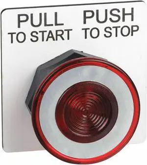 SCHNEIDER ELECTRIC 9001SKR9R Push Button operator, 30 mm, Red