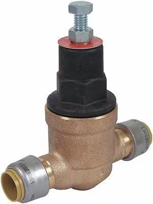 SHARKBITE 23808-0045 Pressure Reducing Valve, 4-31/64 in. L
