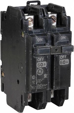 GE THQC2130WL Miniature Circuit Breaker, THQC Series, 30A, 2 Pole, 120/240V AC,
