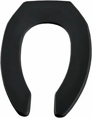 BEMIS 1955SSCT 047 Toilet Seat Without Cover, Self-Sustaining Check Hinge,