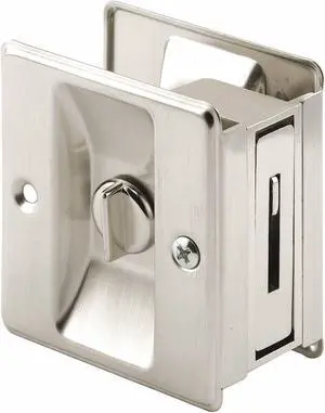 PRIMELINE TOOLS N 7239 Pocket Door Lock/Pull,3-3/4" L
