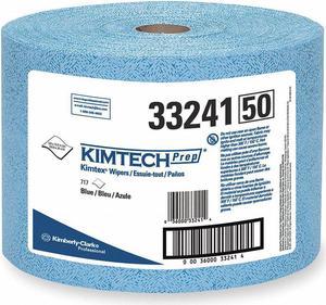 Kimtech Prep,  Dry Wipe Roll,  9-3/4" x 13-1/2",  Number of Sheets 717,  Blue