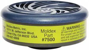 MOLDEX 7500 Cartridge, 7000, Olive, Bayonet, Moldex 7000/7800/9000 Series
