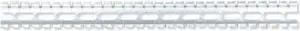 SQUARE D 9080GH236 Mounting Channel,36 in L,Snap-Off