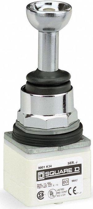 SCHNEIDER ELECTRIC 9001K34 Joystick Operator,30mm,4 Dir,Momentary