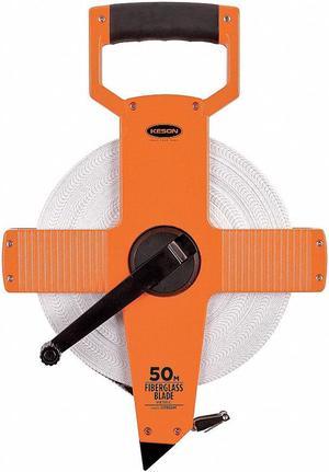 Keson Long Tape Measure,1/2 In x 50m,Pumpkin  OTR-50M