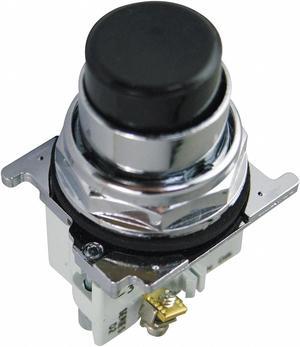 EATON 10250T25B Non-Illuminated Push Button,30mm,Black