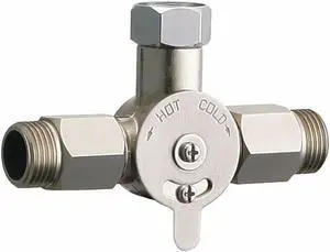 CHICAGO FAUCET 242.165.AB.1 Mechanical Mixer, Brass