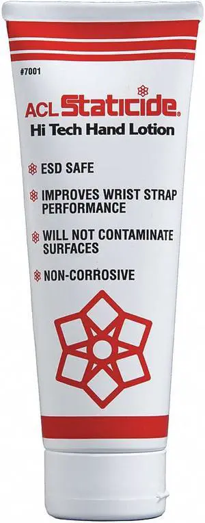 ACL STATICIDE 7001 Hand Lotion,Unscented,8 oz.,Bottle
