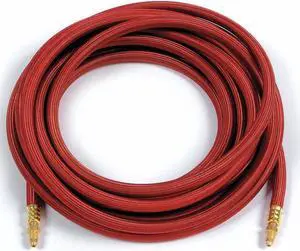 MILLER ELECTRIC 57Y03RC Power Cable,Red Braided Rubber,25 Ft
