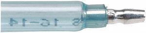 VELVAC 055104-10 Male Bullet Disconnect,Blu,16-14AWG,PK10