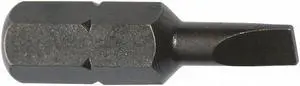 APEX TOOL GROUP 445-00X-5PK Torsion Bit, SAE, 1/4", Hex, 2F-3R, 1", PK5