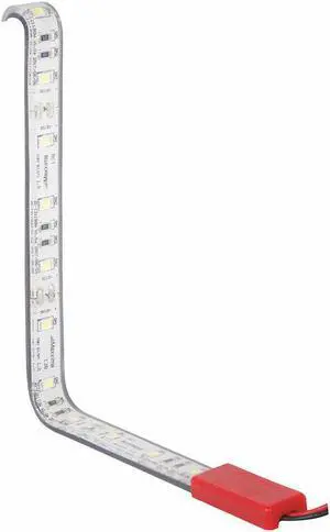 Maxxima Flexible Strip Lighting, 78" L X 13/32", High Bond Tape Mounting, White