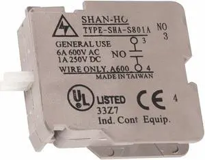 Safety Technology International N/O Contact, 1-1/2" L,  1-1/4" H,  21/32" W