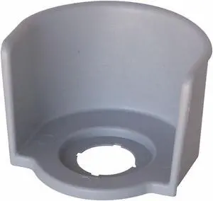 EATON M22G-XGPV Gray Guard Ring for E-Stop,22mm,Gray