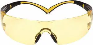 3m Glasses,Amber Lens,Anti-Fog,Amber Frame  1334250